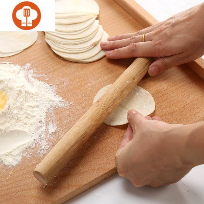 。实木赶面棍大小号擀面棒家用干面神器饺子皮扞擀面杖