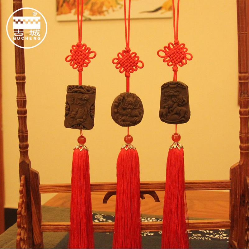 家柏饰(CORATED) 合香沉香车饰车载挂牌香化车内气味室内香薰熏香 福寿双全高清大图