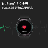 华为智能手表WATCH GT1手表男女蓝牙运动心率睡眠监测防水2周续航计步NFC支付 雅致款 黑色