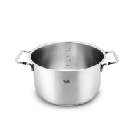 德国菲仕乐/Fissler 德国原装进口 波恩20cm无盖单柄汤锅不锈钢奶锅煮锅炖锅 三明治复合锅底多灶具通用