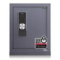 得力(deli) 3643A电子密码保管箱 H480mm保险保管箱柜(浅灰)