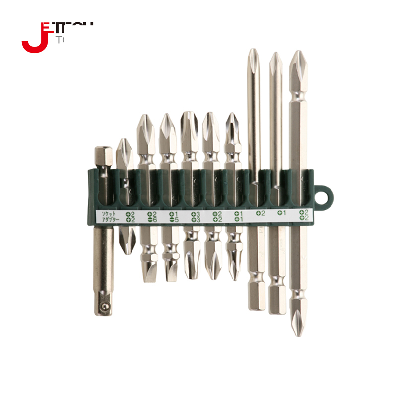 捷科(JETECH)yjj-BITS-10L 10支组套旋具头 单位:件