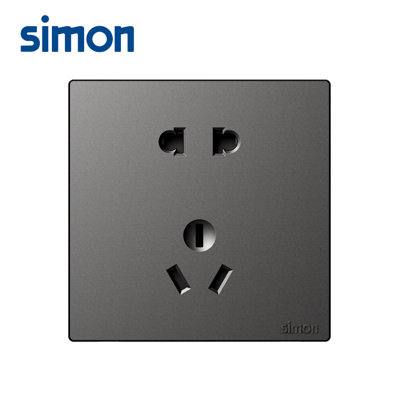 西蒙simon开关插座m3系列香槟金色86请家用墙壁电源