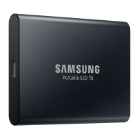 三星(SAMSUNG)T5 1TB移动硬盘usb3.1 typec金属加密手机mac电脑ps4高速移动固态硬盘pssd