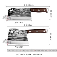 张小泉砍骨刀专用刀重型锰钢手工锻打剁骨刀屠夫商用大砍刀8138