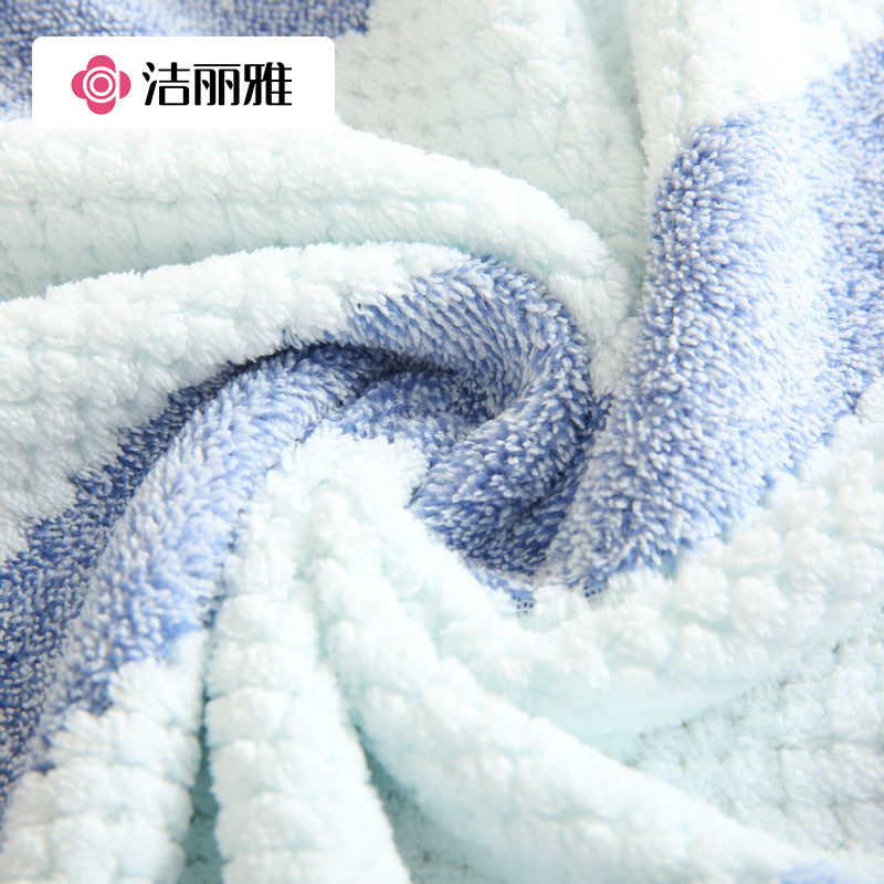 洁丽雅浴巾家用吸水速干不易掉毛巾男女情侣款可穿衣式大裹巾814-1