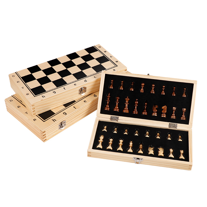 茂楠 双皇后 磁性 国际象棋 (经典黑格/39cm)