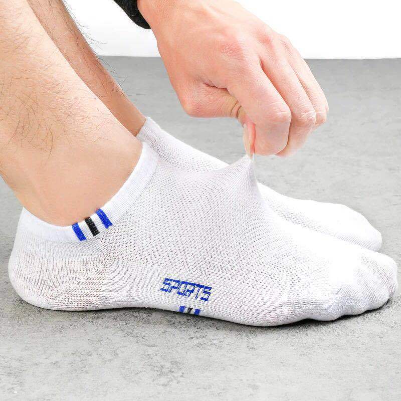 袜子男短袜男士纯棉袜子防臭短筒袜春夏季薄款船袜浅口隐形袜潮