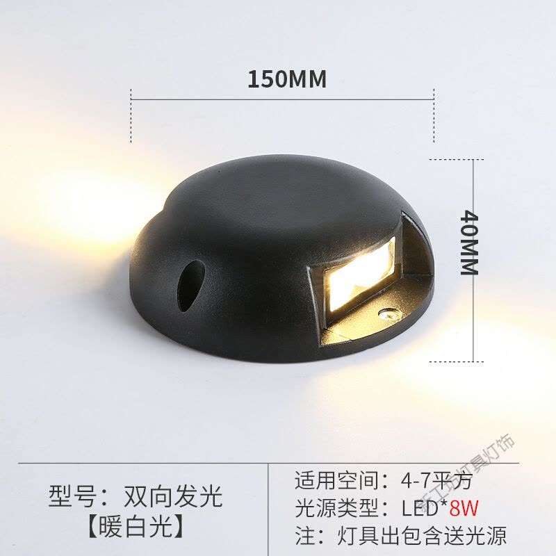 苏宁放心购 地埋灯led户外防水庭院地面射灯台阶灯花园草坪地面灯室外埋地灯图片