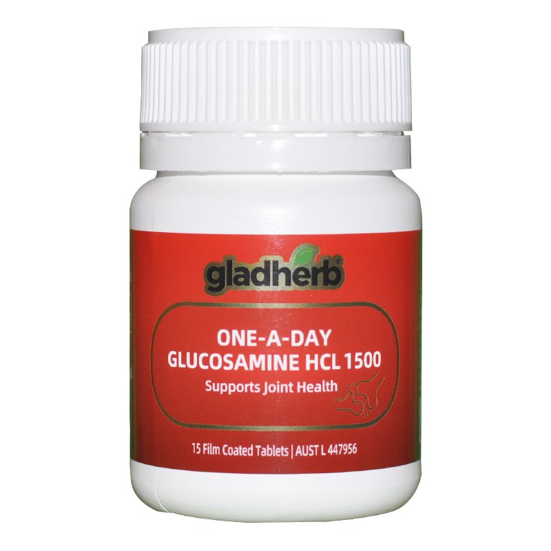 澳洲gladherb氨糖维骨力15粒/瓶装(旅行装)原装进口氨基葡萄糖关节润滑中老年保护关节 膳食营养补充剂高清大图