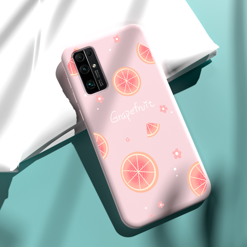 火豹荣耀30手机壳荣耀30华为荣耀30s保护套女款全包软壳防摔超薄5红