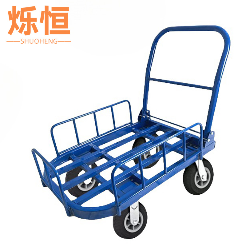 烁恒 围栏车150*80配6寸黑胶轮800斤个