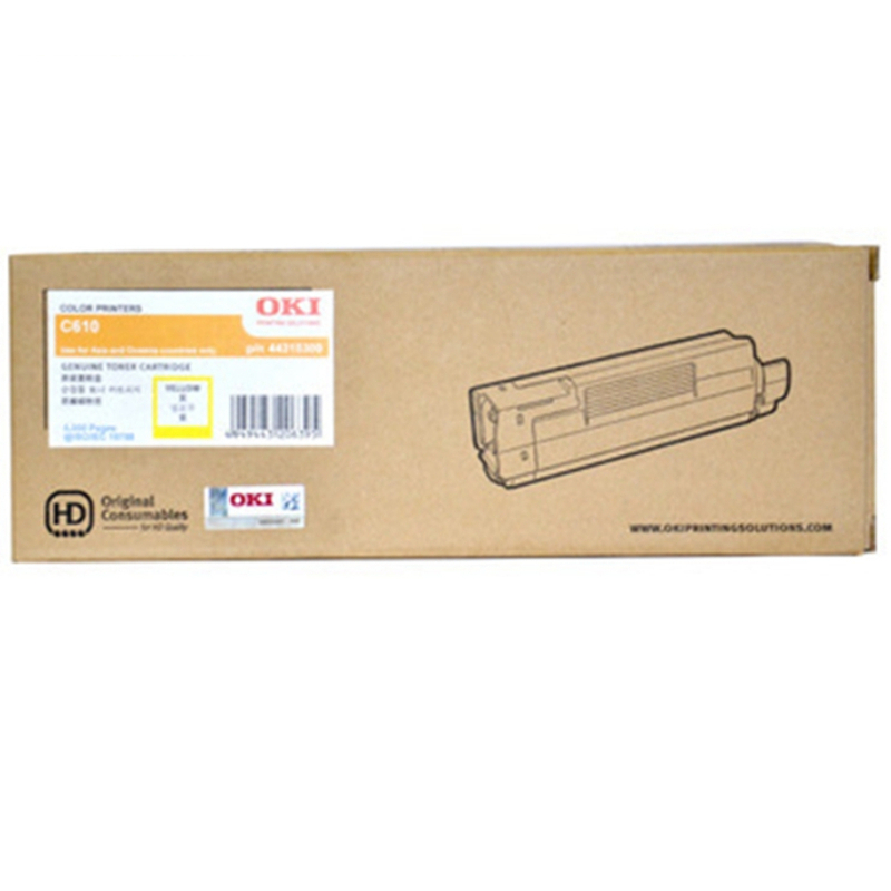 OKI(OKI) 原装墨粉OKIC610/OKI 610dn 原装墨粉/粉盒 BK 黑色 单个装