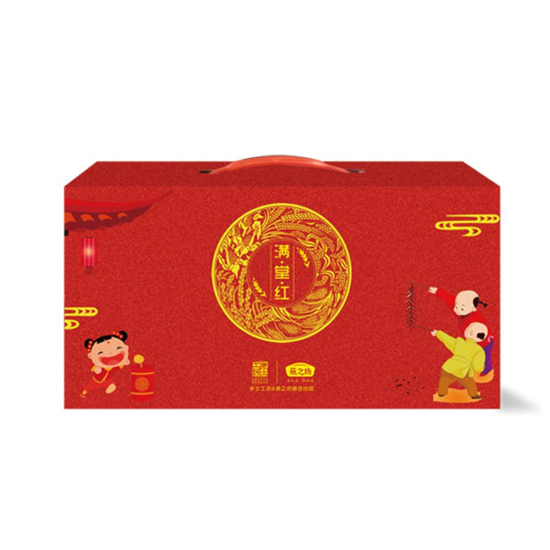 乡土工坊(XIANGTUGONGFANG) 春花秋月月饼礼盒 企业定制