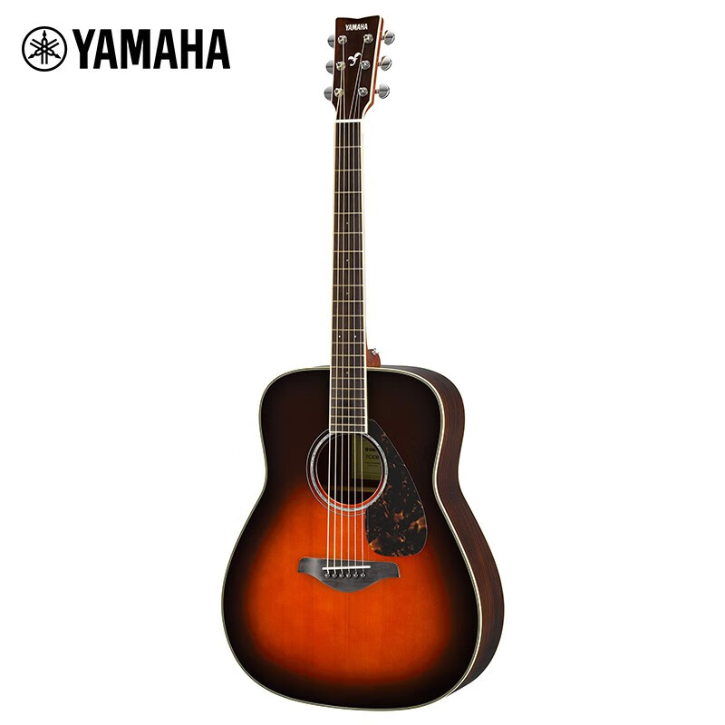 雅马哈自营(YAMAHA)雅马哈FG830TBS棕色渐变民谣木吉他高清大图