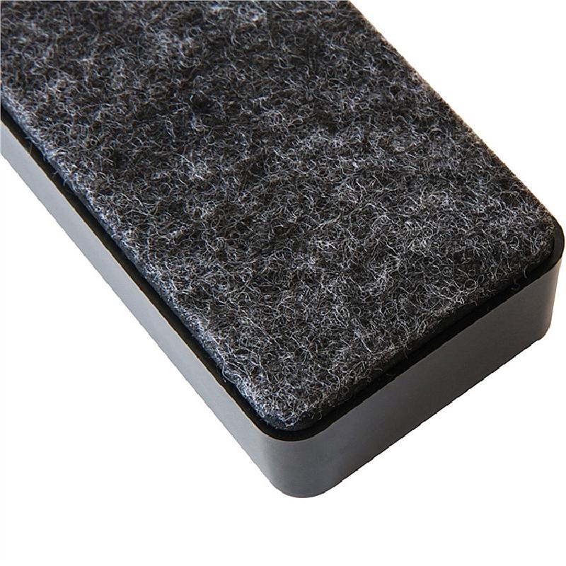 得力7834白板擦125*50*26(黑)(只)易擦 可吸附 坚固耐用 易清洗(4个/组)