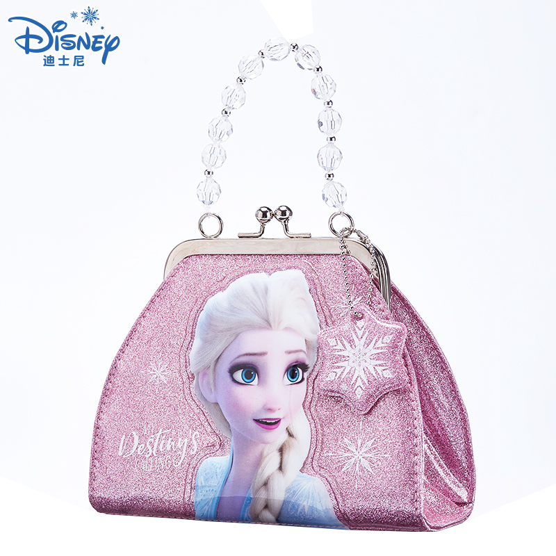 迪士尼DISNEY冰雪奇缘手提包粉色FZ077