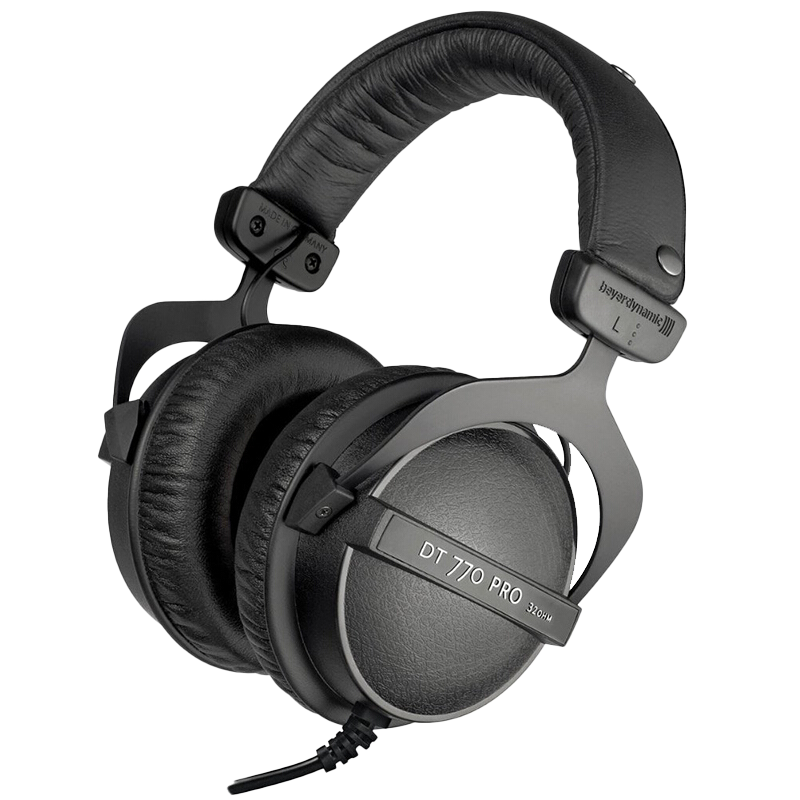 拜亚动力/拜雅 (beyerdynamic) DT770 PRO 头戴式专业录音封闭式监听耳机 32欧低阻版耳机高清大图