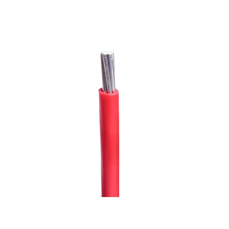 绵缆 铝芯聚氯乙烯绝缘电线 BLV-25红色450/750V 卷高清大图