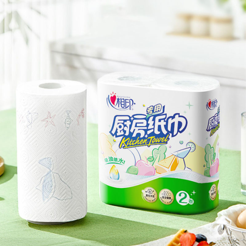 心相印KT102心相印厨房纸巾75节*8卷 Z