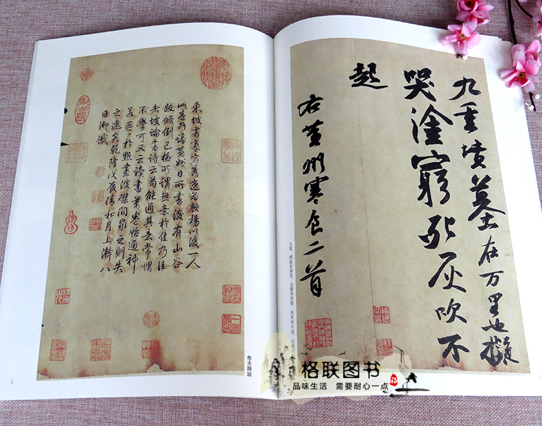 [正版]0减40苏轼赤壁赋黄州寒食帖洞庭中山二赋历代名家碑帖经典超清原帖繁体旁注行书毛笔临摹字帖中国书店出版社高清大图