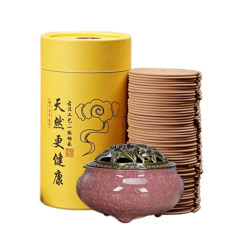 檀香盘香非驱蚊香卫生间除臭净化空气 桂花香-厕所除臭(96盘)高清大图