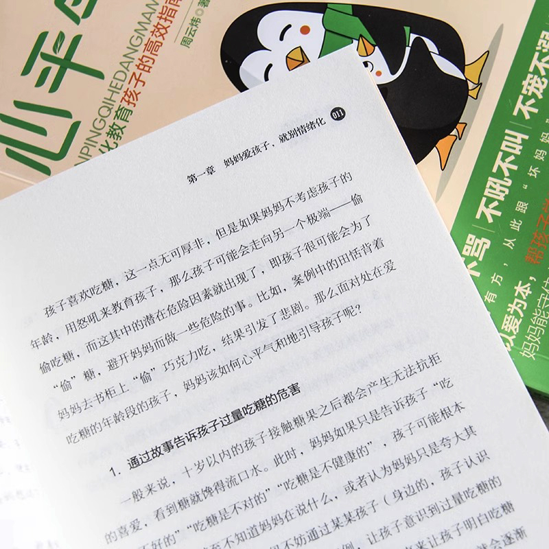 [书籍]正能量的父母话术 [正版]心平气和当妈妈&用孩子的逻辑化解孩子的情绪 做从容的父母看见孩子父母的语言温柔的教高清大图