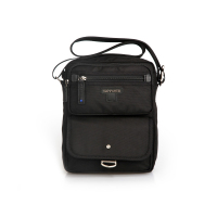 源动力 时尚休闲单肩挎包 黑色 6001(单位:个)