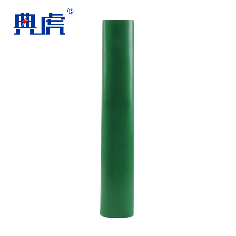 典虎 绝缘橡胶板 绿色平面3mm*1.2m*10m 6kv 卷高清大图