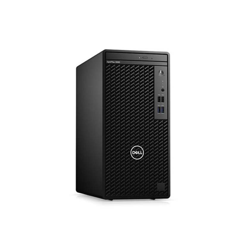 戴尔(DELL)OptiPlex3080MT 商用台式机电脑单主机(I3-10100 8G 256G WIN10 3年)