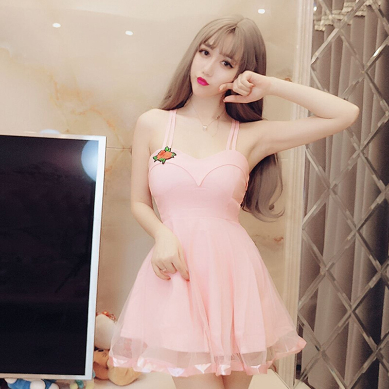 性感夜店女装低胸露肩短裙2018新款桑拿技师服修身显瘦夜场连衣裙白色均码