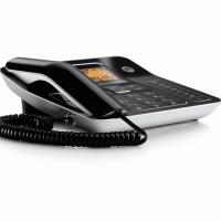 摩托罗拉(MOTOROLA) CT340C普通家用/办公话机来电显示座机商务办公电话机 (黑色)