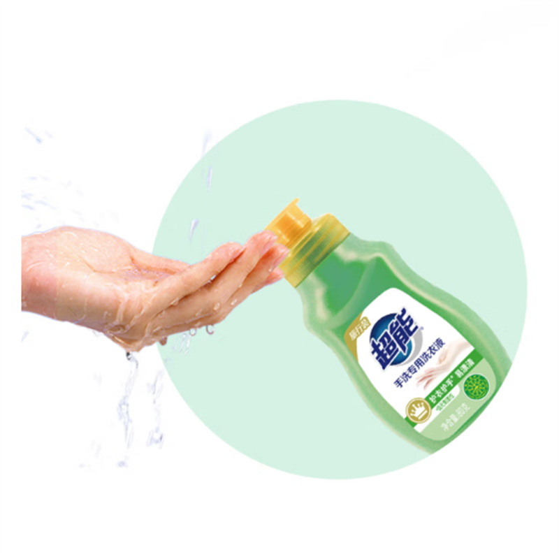 超能手洗专用洗衣液80g*2瓶(组)高清大图