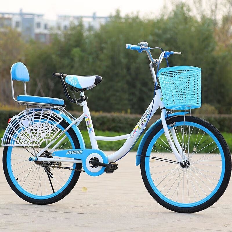 轻便淑女车24寸26寸成人自行车男女款学生公主车高清大图