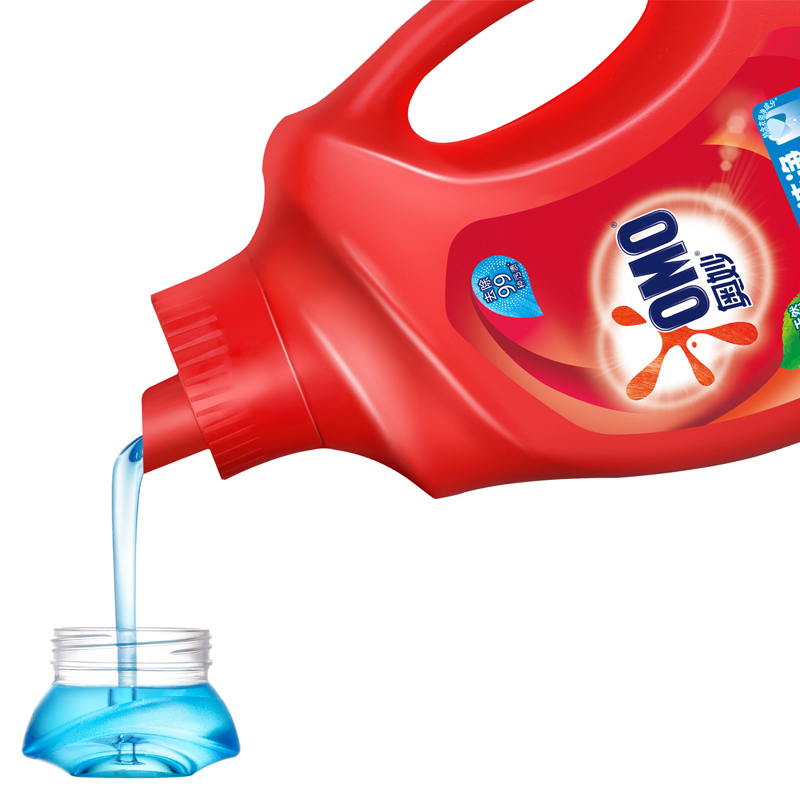 [12斤组合装]奥妙(OMO) 深层洁净洗衣液 3kg+3kg(新老包装随机发货)[联合利华]高清大图