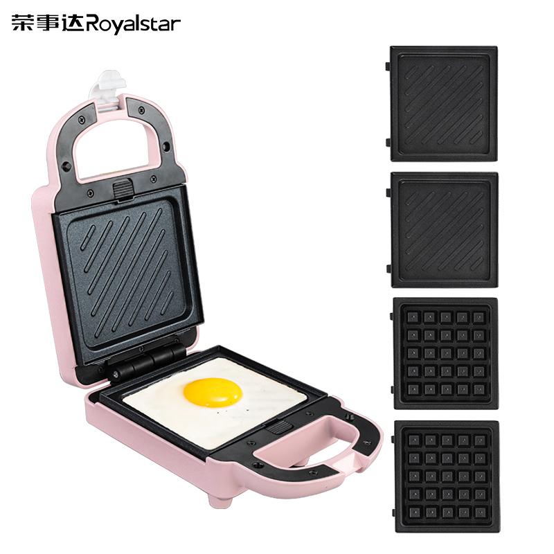 荣事达 Royalstar 三明治机rs B658b营养轻食机早餐机家用华夫饼机多功能加热吐司压烤面包机报价 参数 图片 视频 怎么样 问答 苏宁易购