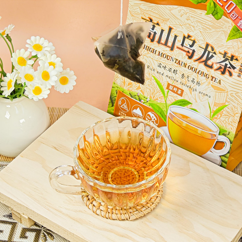 知福高山乌龙茶袋泡茶独立三角包方便携带好山高山乌龙茶高清大图