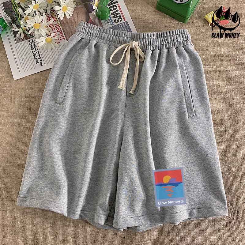 Claw money夏季宽松运动短裤男2022五分卫裤学生百搭休闲中裤图片