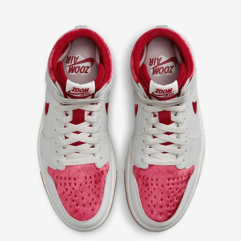 耐克air jordan 情人节高帮aj1红白爱心女子复古篮球鞋dv1304-106