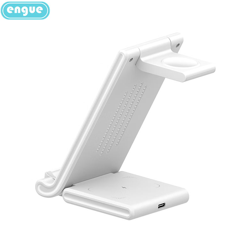 恩谷(ENGUE) 三合一无线充电器手机支架 EG-W8高清大图