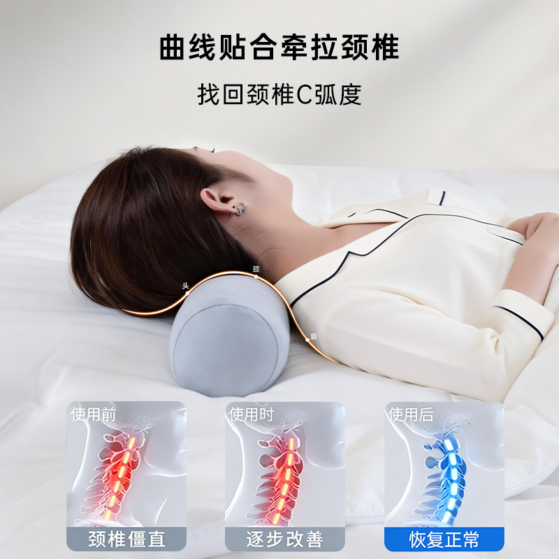 圆形颈椎枕高清大图