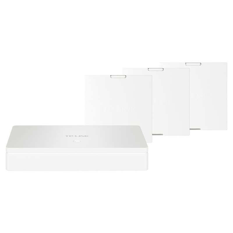 TP-LINK AX3000全屋WiFi6家用双频千兆无线面板式子母路由器 S30路由套装[一母三子套装]1个POE供电+3子路由套装