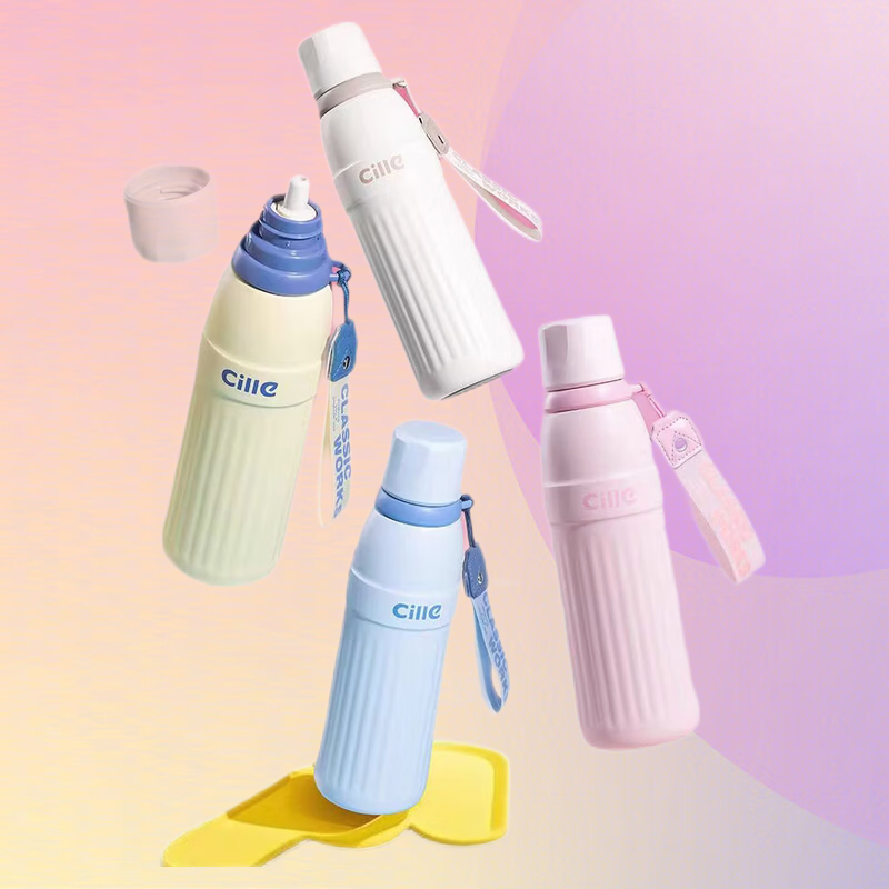 希乐Cille户外便携高强度保温水杯l真空不锈钢长效锁温防漏设计高清大图