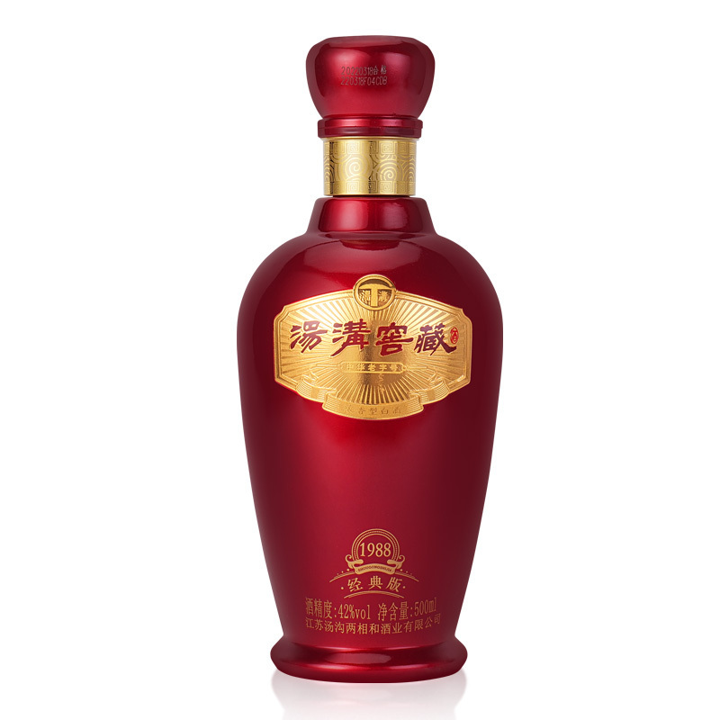 汤沟酒 窖藏1988经典版 42度500ml 浓香型 白酒 500ml*6瓶 整箱装