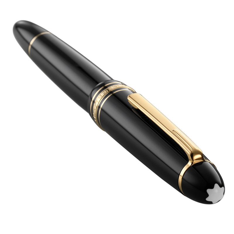 MONTBLANC万宝龙钢笔大班系列146墨水笔豪华款镀金色13660 F
