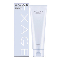 日本Albion/澳尔滨EXAGE清新嫩白洁面乳活润洗面奶120g清新莹亮洁面乳霜正品保证