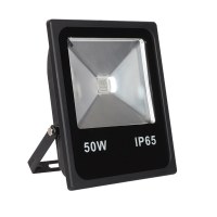 LED投光灯RGB七彩变色遥控户外七彩舞台照树泛光灯 户外防水10-200W 足瓦