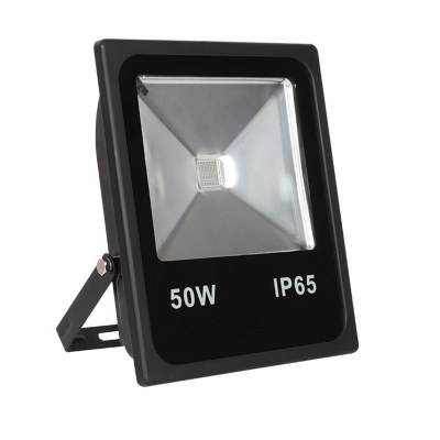 LED投光灯RGB七彩变色遥控户外七彩舞台照树泛光灯 户外防水10-200W 足瓦
