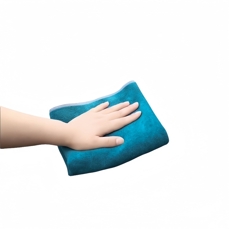 洁能尚 JNS0428 35*75cm 125g 1块/包 超细纤维 抹布 (计价单位:包) 蓝灰色高清大图