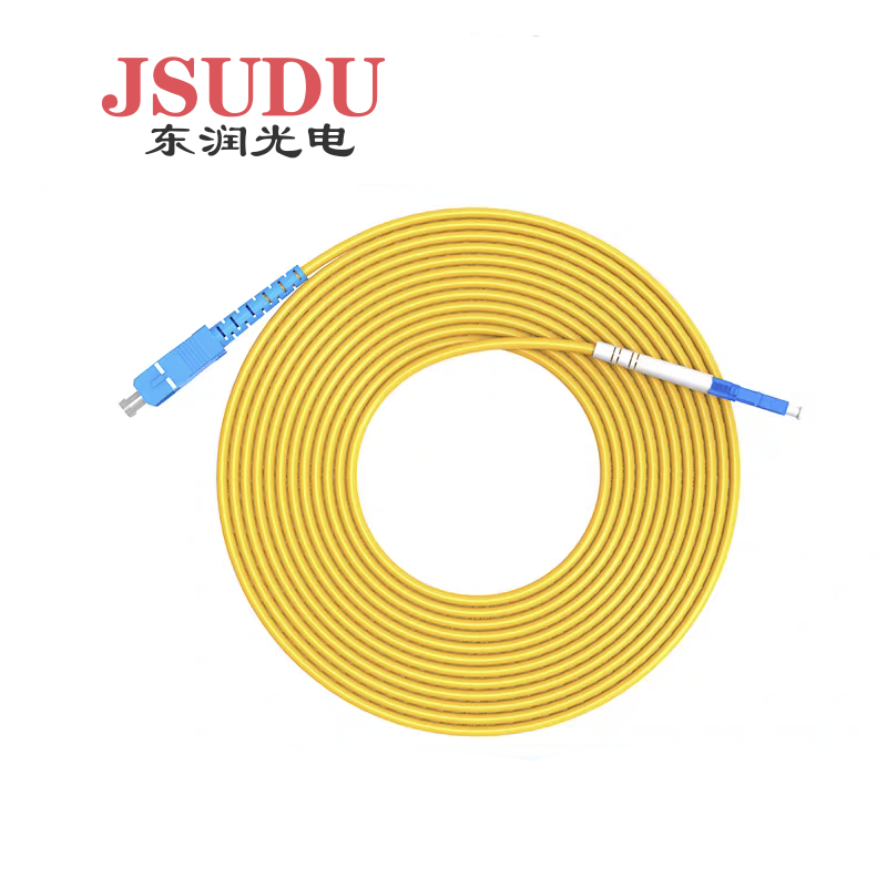 JSUDR东润单模光纤尾纤SC/LC-1米 +根高清大图